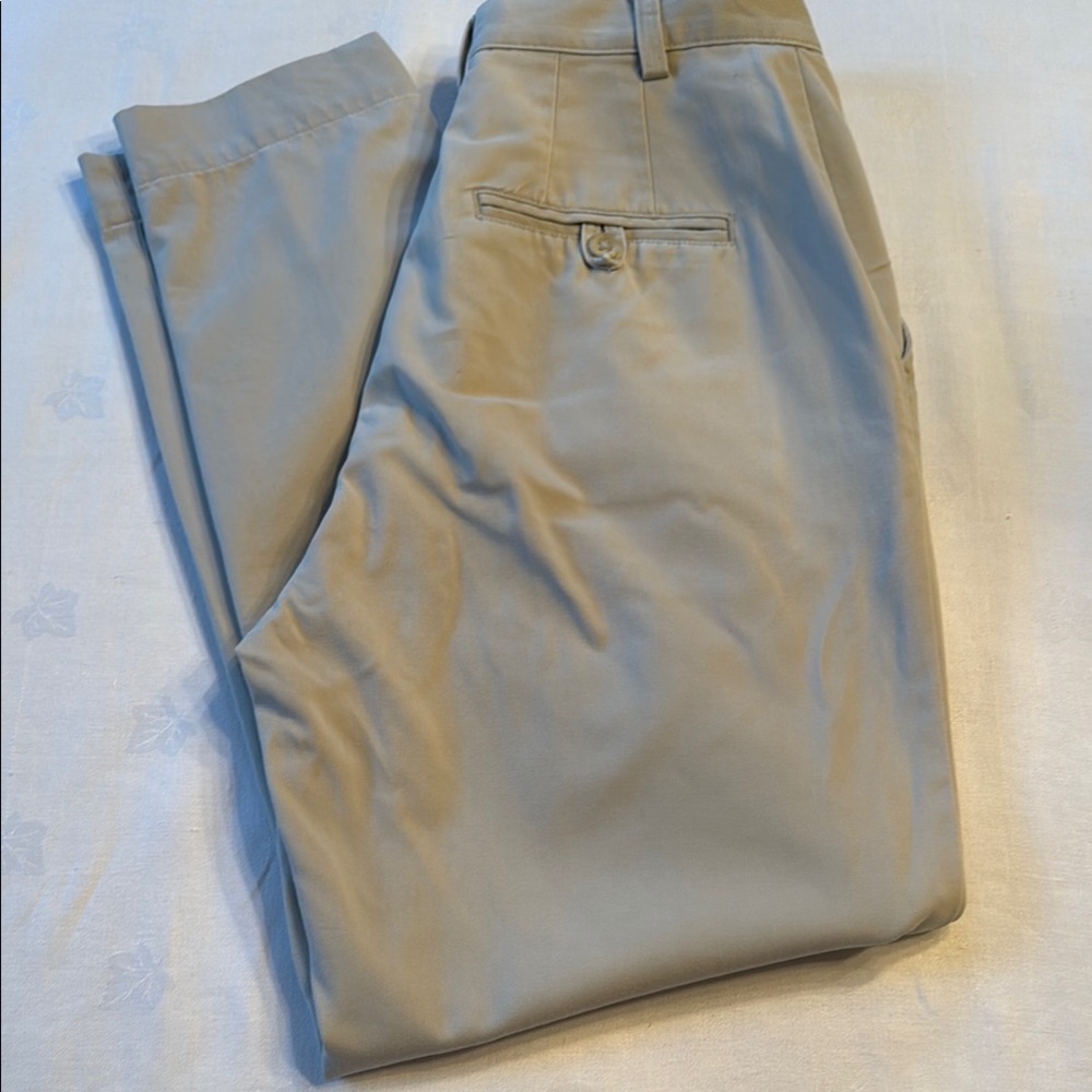 Banana Republic Tan Trousers Classic Straight Leg